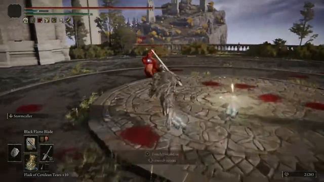 Blackflame Blade/Stormcaller combo (Elden Ring) смотреть онлайн