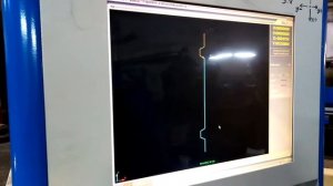 Шаблон на электроэрозионном станке DK7735