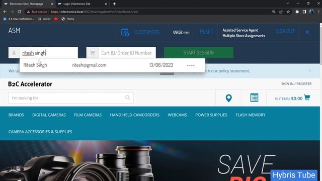 How to Create a New Customer via ASM - SAP Commerce Cloud | sap commerce asm | sap commerce hybris смотреть онлайн
