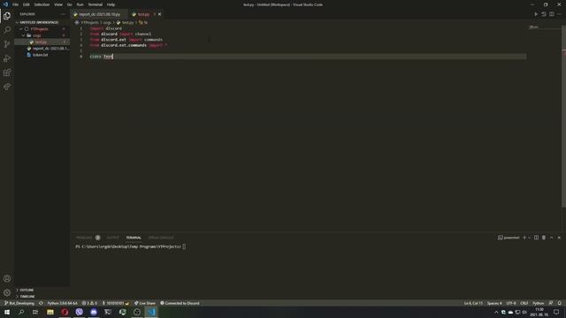 Auto Cog Loader | Discord Bot Programozás Pythonban | Da4ndo смотреть онлайн