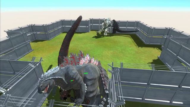 Godzilla Battle Royal - Who's The Champion ? - Animal Revolt Battle Simulator