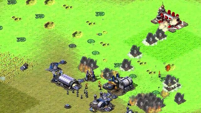 When War Factory can move production！ -Red Alert2 смотреть онлайн