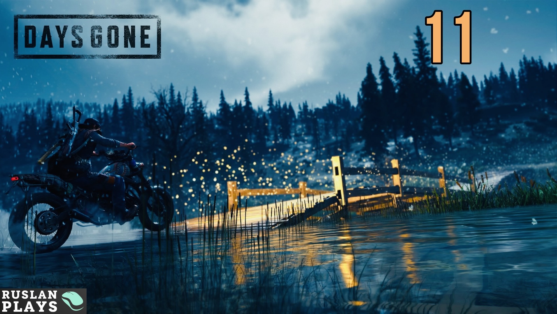 Прохождение Days Gone - Часть 11: Подача энергии в лагерь Железного Майка [СТРИМ 2К]