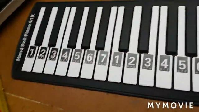 Foldable piano unboxing смотреть онлайн