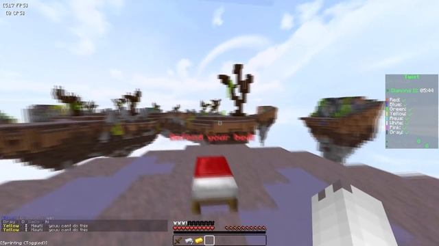 Bedwars, but everyone has scaffold... смотреть онлайн