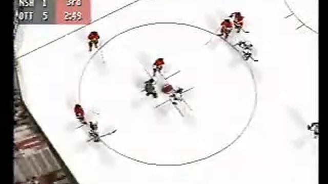 NHL Face Off 2000 Playstation - Gameplay footage Part 2 of 2 смотреть онлайн
