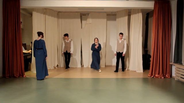 Эвритмическая композиция "Жены декабристов", 9 класс смотреть онлайн