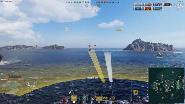 World of Warships - VII FIJI RN C 2nd Co-op PvE - Domination - FAULT LINE смотреть онлайн