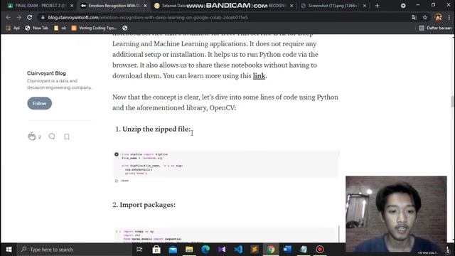 Emotion Recognition With Deep Learning On Google Colab смотреть онлайн