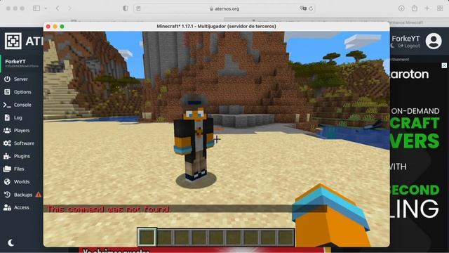 ATERNOS - COMO CONFIGURAR ZNPCS PLUGIN DE NPC [2022] 1.17.1 смотреть онлайн