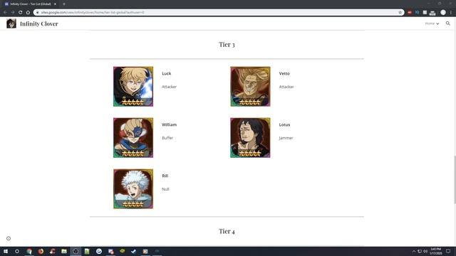 Black Clover: Phantom Knights | Global Tier List! Who Is The Best 5 Star? смотреть онлайн