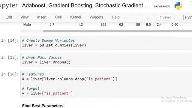 Adaboost; Gradient Boosting; Stochastic Gradient Boosting using Python смотреть онлайн