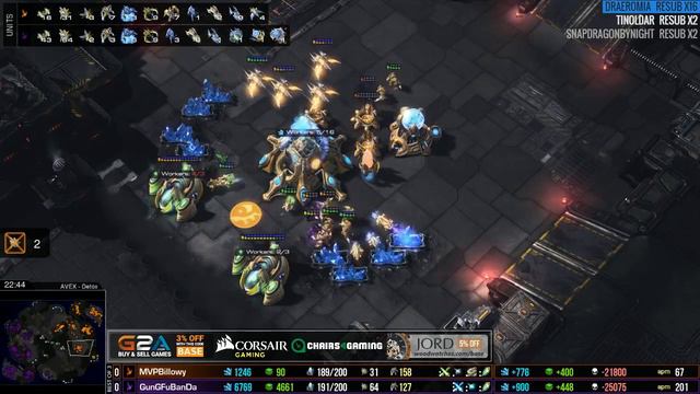 Billowy vs. GunGFuBanDa - PvP - Corsair Cup #15 смотреть онлайн