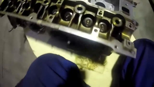 wie schleift man Ventile ein? Einbau Ventile, Tutorial , opel Tigra 1,8 16v смотреть онлайн