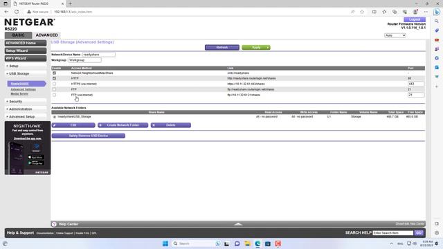 Как настроить маршрутизатор NETGEAR в качестве NAS смотреть онлайн