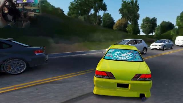 Toyota Soarer & Nissan S15 Drifting and Cruising Around - Assetto Corsa - Steering Wheel PC Gamepla смотреть онлайн
