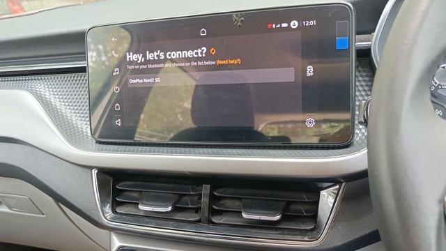 Connect Bluetooth And Android Auto In Skoda Kushaq | Skoda kushaq Wireless Android Auto смотреть онлайн