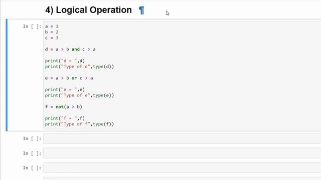 Python Integers | Arithmetic | Comparison | Logical | Bitwise | Identity | Membership Operation смотреть онлайн