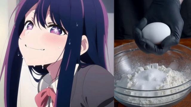 Hoshino Ai cheese slap meme смотреть онлайн