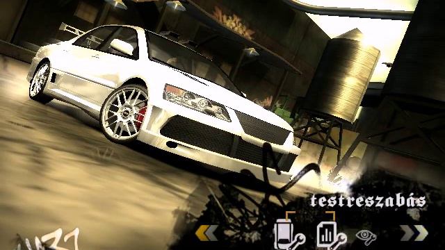 Need for Speed Most Wanted tuning:Mitsubishi Lancer EVOLUTION VIII смотреть онлайн