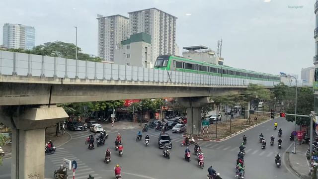 METRO LINE 2A - 2021 TÀU CÁT LINH CHẠY THỬ #CatLinh #HaDong #skytrain #metro #subway #hanoiMetro смотреть онлайн