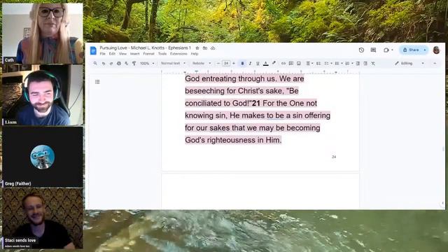 Pursuing Love - Michael L. Knotts & Saints Writing Series - Ephesians Study- Chapter 1 (Episode 1) смотреть онлайн