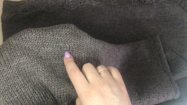 Платье "Молочный шоколад"//Обзор готового изделия//Как я его вязала смотреть онлайн
