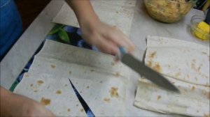 Хрустящие Трубочки из Лаваша/ Рулетики из Лаваша с начинкой