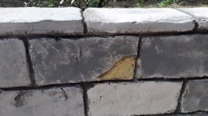 ПОКРАСКА КЛУМБЫ ИЗ АРТБЕТОНА. часть 2