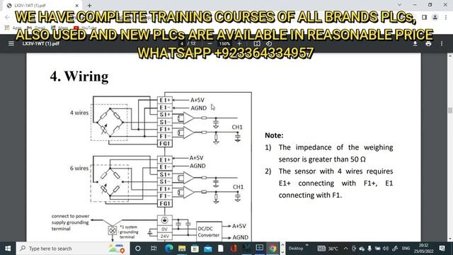 WECON LOAD CELL MODULE LX3V1WT CONTROL AND PROGRAMMING#wecon смотреть онлайн