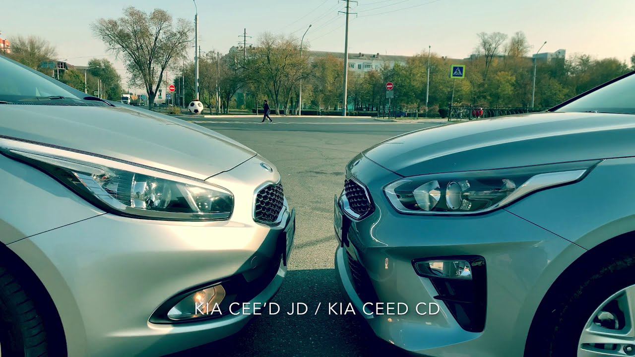 Kia cee’d JD vs Kia ceed CD / MT vs AT смотреть онлайн