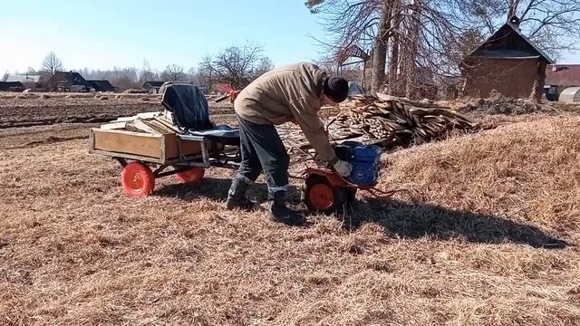 #15. Испытываю новые колеса на тележке. смотреть онлайн