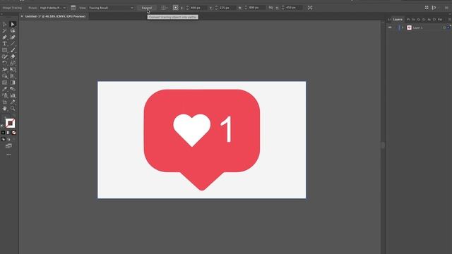 How to trace a picture in adobe Illustrator (JPG to SVG) Vector image смотреть онлайн
