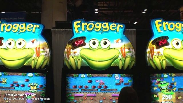 Frogger Video Arcade Ticket Redemption Game - BMIGaming.com - ICE смотреть онлайн