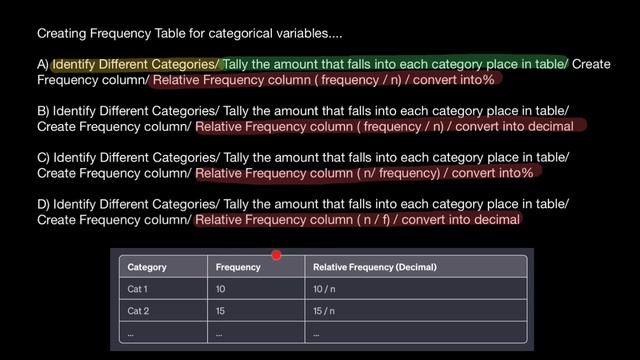 How to create Frequency Table for categorical variables.... смотреть онлайн