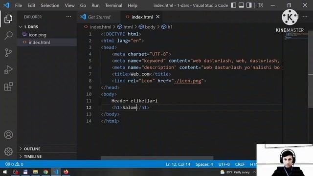 HTML 1-dars (Asosiy teglar) смотреть онлайн