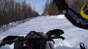 Друг купил Arctic Cat M 800 . Закрыли сезон.