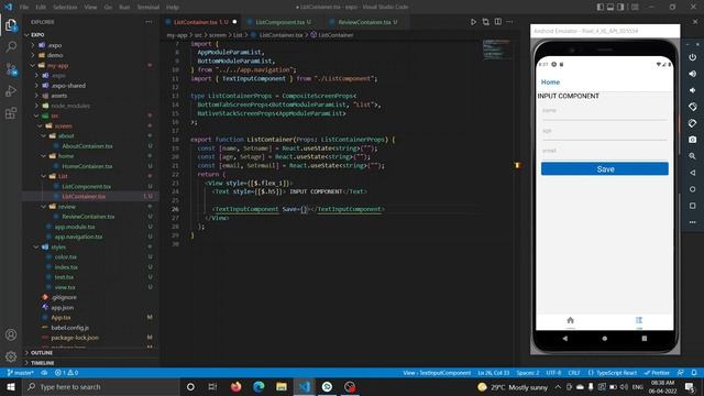 React Native Mobile App Development Tutorial | #08 Functional component | Expo | TFT | தமிழ் смотреть онлайн