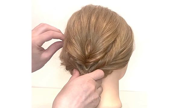 Объемная вечерня прическа из резинок.Пошагово!Fast Volumetric Vespers Hairdo. Step By Step!