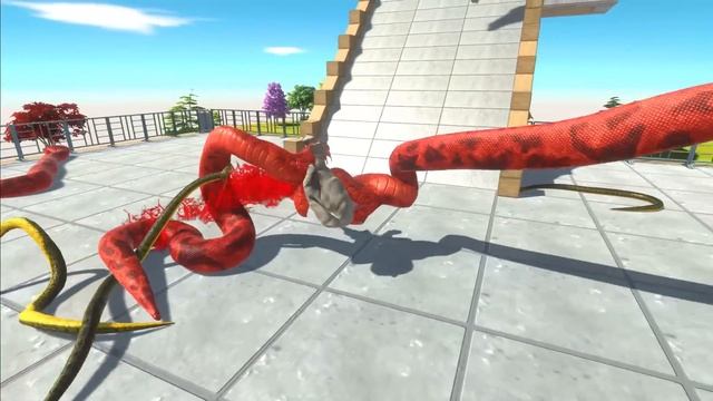 If Spikes Don't Get You Dinosaurs And Snakes Will - Animal Revolt Battle Simulator