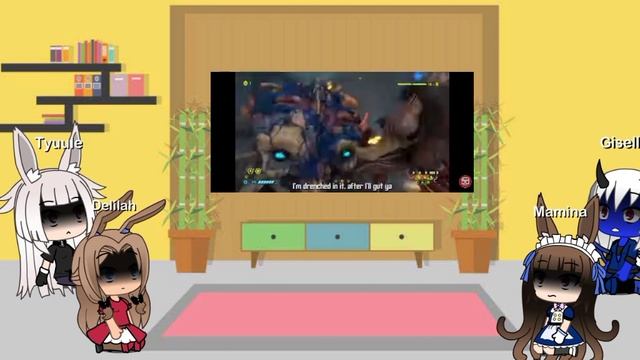 Gate side character react to song for daisy смотреть онлайн