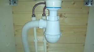 Как правильно собрать и установить сифон с колбой на раковину, мойку.