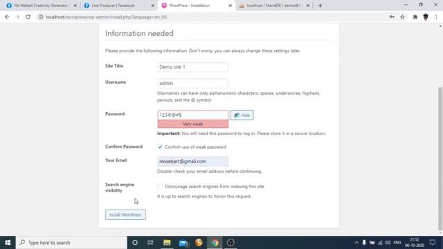 Tutorial - Wordpress Installation to Multisite Network Setup смотреть онлайн