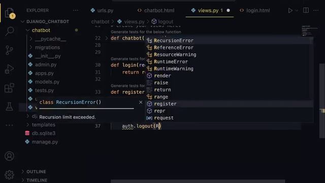 Django ChatGPT Clone Tutorial смотреть онлайн