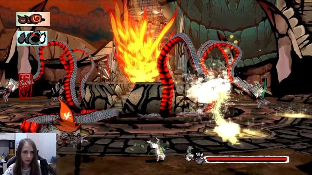 Спасли Кусинаду - Прохождение Okami HD #23 смотреть онлайн