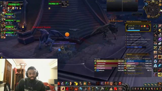 The Road to Season 1 KSM! 212 Fury Warrior + w/ Prot Pally Xvengence 9.0 Shadowlands WoW смотреть онлайн