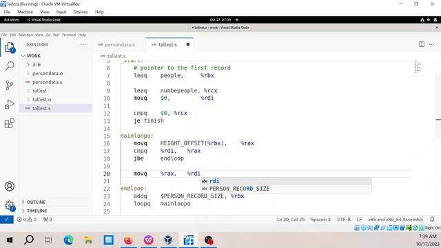 Creating Constants with .equ, Working on Data Record , Learn to Program with Assembly смотреть онлайн