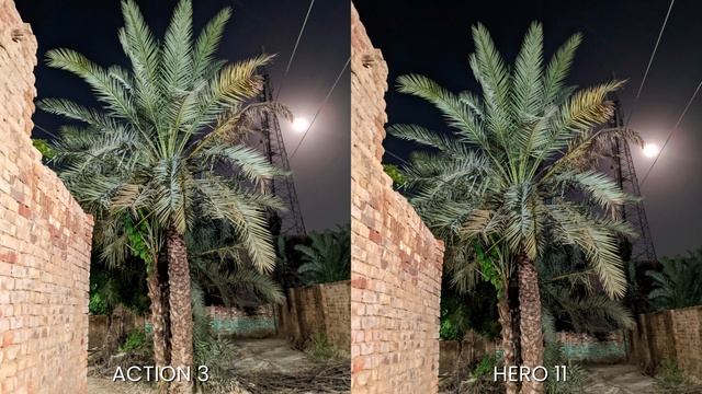 DJI Osmo Action 3 vs GoPro Hero 11 Black NIGHT MODE Camera Test смотреть онлайн