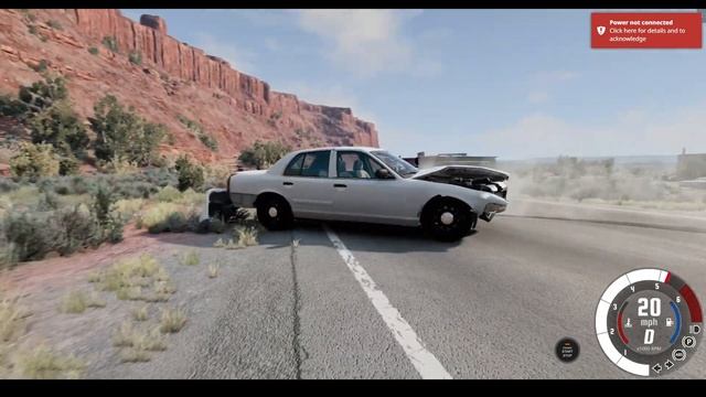 Seeing how long this Ford Crown Victoria will last in BeamNG Drive смотреть онлайн