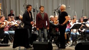 Дмитрий Хворостовский . Репетиция . Красноярск . 2014 год .